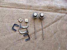 BMW E23 7 E24 6 Series front door lock cylinders With hardware NO KEY 735i 635 + picture