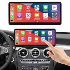 12.3' Wireless CarPlay Touch Screen Stereo NTG5.0 For Benz C W205 X253 V W447 RT picture