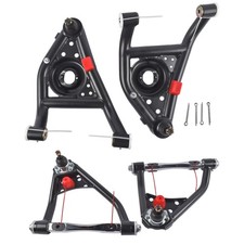 4Pcs Tubular Upper Lower Control Arms for Nova Camaro Apollo Firebird 1968-1974 picture