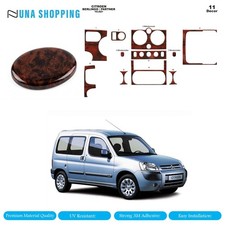 Citroen Berlingo / Partner 2002-2008  Fit Interior Dash Trim Cover Kit Wood picture