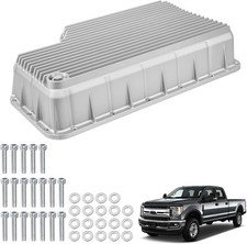 Heavy-Duty Aluminum Deep Transmission Pan For 2011-2019 Ford F250 Super Duty picture