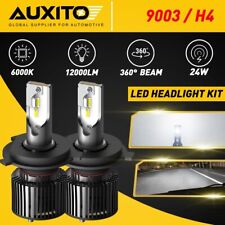 AUXITO H4 9003 LED Headlight Bulbs Hi Low Beam Conversion Kit 6000K White Canbus picture