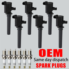 6X OEM Ignition Coil & Iridium Spark Plugs for Ford Escape Taurus V6 FD502 DG500 picture