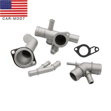 Cast Aluminum Coolant Flange For VW MK4 Golf Jetta GLI GTI TT 1.8T Upgrade Set picture