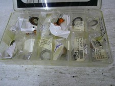 VINTAGE HARLEY K-MODEL SPORTSTER ASSORTMENT TRAY NOS 4-SPD TRANS SHIMS/SPACERS picture