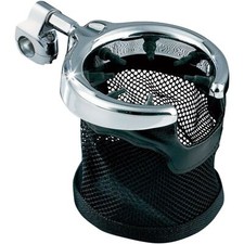 Kuryakyn Drink Holder with Basket For 1/2