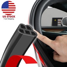 53ft Car Rubber Seal Trim Molding Door Edge Lock Protector Weather Strip 5 Holes picture