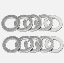 (10)New 18mm Transmission Oil Drain Plug Washers 90471-PX4-000 Fits Honda& Acura picture
