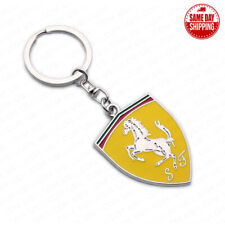 For Ferrari 3D Logo Sport Alloy Car Home Key Keychain Ring Decoration Gift picture