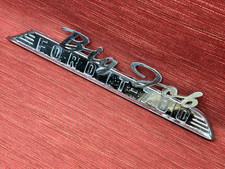 1950's Ford  truck Big Job T-700 Hood Side Emblem Vintage 1957-1958 #16720-A, RH picture