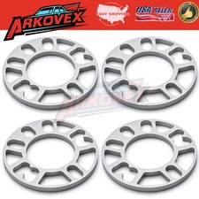 4X Universal Wheel Spacers 10mm Thick 4X100 4X114.3 5x105 5x115 5x114.3 5x120 picture