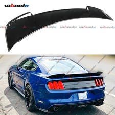 MD Style HighKick Trunk Spoiler Wing For 2015-2023 Ford Mustang GT Carbon Fiber picture
