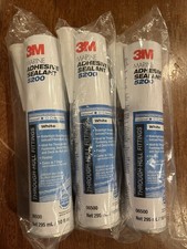 (QTY 3) 3M White Marine 5200 10oz Marine Adhesive/Sealant (read description) picture