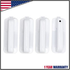 4Pcs For Ford F-150 F150 2015-2020 Oxford White Door Handles Front and Rear Set picture