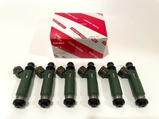 6 NEW OEM UPGRADE FUEL INJECTORS 23250-66010 FOR LANDCRUISER LX450 4.5L picture