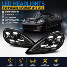 2x For Porsche Panamera 2010-2013 970 Matrix Led Headlights HID Xenon Head Lamps picture