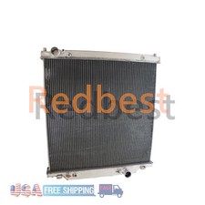 2741 Aluminum 4 Row Radiator For 2003-07 Ford F250 F350 F450 6.0L Powerstroke V8 picture