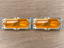 1960-1966 Chevy C10 C20 C30 K10 K20 Truck Amber Park Light Lamp Lens Housing Kit picture
