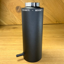 Mishimoto Aluminum Coolant Reservoir Tank MMRT-CAWBK Wrinkle Black New Open Box picture