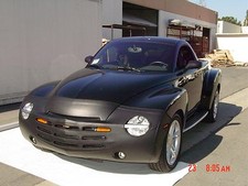 Colgan Front End Mask Bra 2pc. Fits Chevy SSR W/O TAG, With Fogs 2003-2006 picture