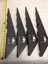 Dodge Viper 4 Rear Fins / Diffusers With Snake Head logo. picture