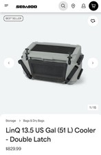 Sea-Doo New OEM LinQ 13.5 US Gal (51L) Cooler (Double Latch) 269801151 picture