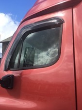Rain Guard for 2007-2017 Freightliner Cascadia Window Visors Rain Cover Black picture