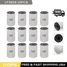12pack, LF3818 Engine Oil Filter Fit: Hino Kobelco New Holland Volvo picture