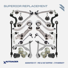 AUTOACER 24p Front Rear Suspension Kit Control Arms Tie Rods Links For Jaguar XF picture