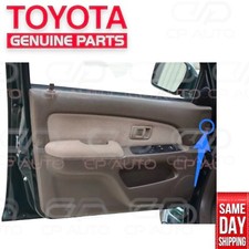 95 - 01 TOYOTA TACOMA INTERIOR DOOR PANEL TRIM CLIPS BROWN OAK OEM NEW picture
