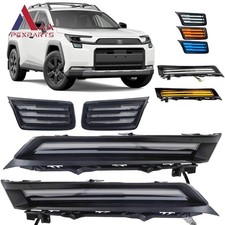 Fit for 2026 2027 Toyota RAV4 Woodland LED Upper Vent + Lower Lip DRL Lights picture