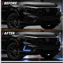 LED FOG LIGHTS DRL COMPATIBLE WITH HONDA CRV 2023 2024 2025 Three -Color picture