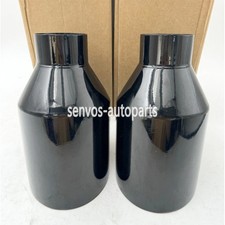 2X Dodge RT SRT RAM 5″ Big Black Exhaust Tip 2.5″ Inlet Angle Cut Double Wall picture