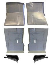 1973-1991 Front & Rear Floor Pan Set & Supports Chevy GMC Suburban Blazer Jimmy picture