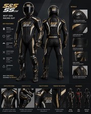 Premium Leather Motorcycle Racing Suit  picture