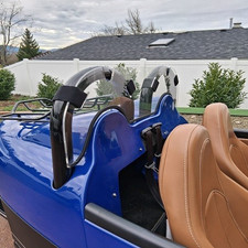 Vanderhall Autocycle Wind Deflector Windblocker Fits Carmel Dual Roll Bar Models picture