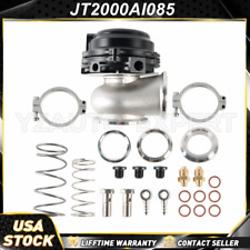 Universal 44mm V-Band External Turbo Wastegate +Spring + Bolts+Clamps BLACK picture