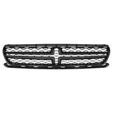 FOR DODGE CHARGER RT 2015-2023 FRONT BUMPER RADIATOR UPPER GRILLE PAINTED BLACK picture