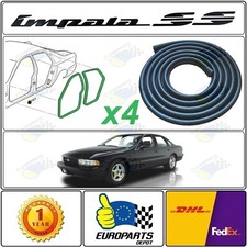 1994-1996 Chevrolet Impala SS Door Seal 4-Piece Weatherstrip Set picture