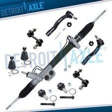 9pc Complete Power Steering Rack Pinion Suspension Kit for Nissan Armada Titan picture
