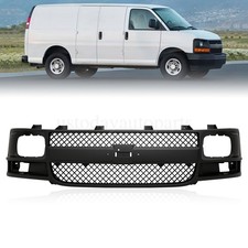 Front Grille Assembly Grill For 2003-2017 Chevrolet Express 1500 2500 3500 Van picture