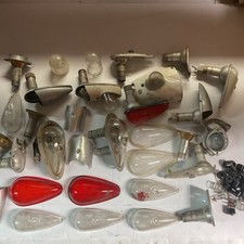 Large Lot of Grimes Aircraft Nav Light Assembles And Parts Untested Parts Lot picture