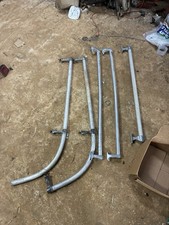 Used OEM Right-Hand/Left-Hand Firetruck Hose Bed Rails Set 1940s picture