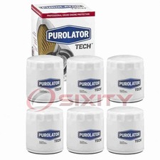 6 pc Purolator TECH TL10241 Engine Oil Filters for Z87A Z135 Z131 XG3614 wo picture