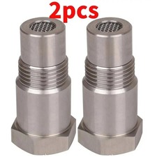 M18 x 1.5 Oxygen Sensor Thread Repair Nut Bung with Filter Screen – 2Pcs picture