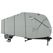 Labwork RV Trailer Cover 30'-33' 4-Ply Waterproof  Camper Travel Trailer Cover picture