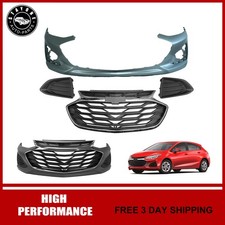 For 2019 2020 2021 Chevy Cruze New Front Bumper Cover Set Without Sensor Holes picture