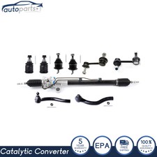 9PC Complete Power Steering Rack & Pinion Suspension Kit For 2004-2008 Acura TSX picture