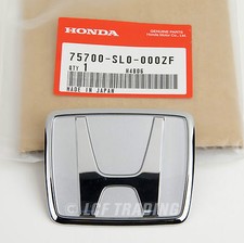 NEW Authentic JDM Honda NSX R77 91-01 Front Emblem 75700-SL0-000ZF Sebling Silvr picture