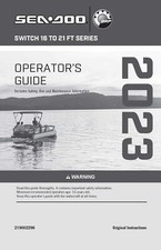 Sea-Doo Owners Manual Book Guide 2023 SWITCH SERIES - SWITCH SPORT 18’ picture